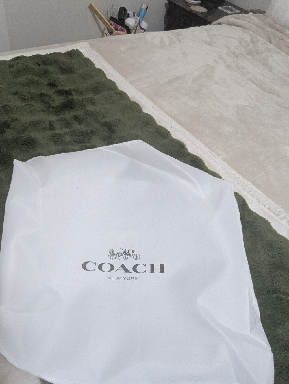 Coach Tabby Pink Quilted Mini Backpack with Chain Strap - Picture 5 of 5